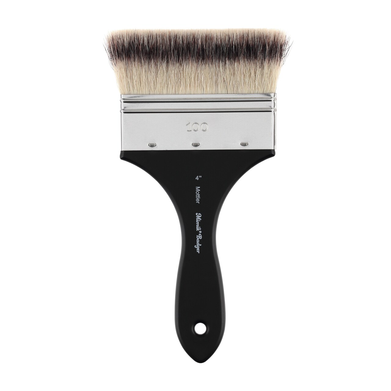 Creative Mark Mimik Synthetic Badger Mottler Brushes - Animal-Friendly Mottlers for Oil, Acrylics, Watercolor, Large Surfaces, & More!